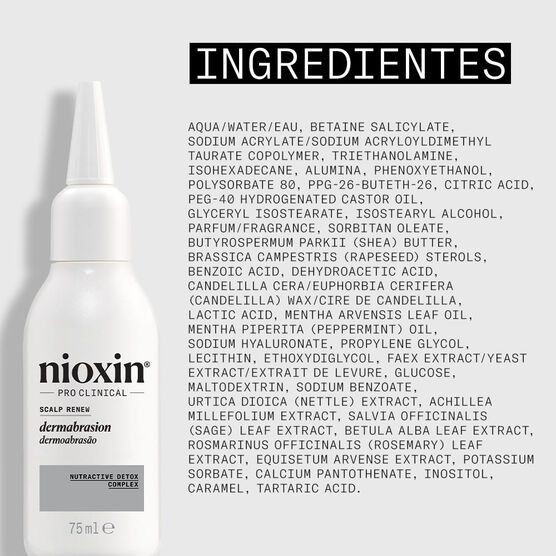 Esfoliante para Couro Cabeludo de Dermoabrasão Nioxin